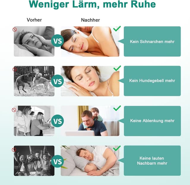 Thumbnail 2 de SURFOU Tapones oídos 60 pares para dormir