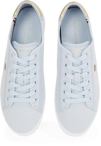 Detalle 2 de Tommy Hilfiger Sneakers Mujer Canvas Azul 💙 Talla 41