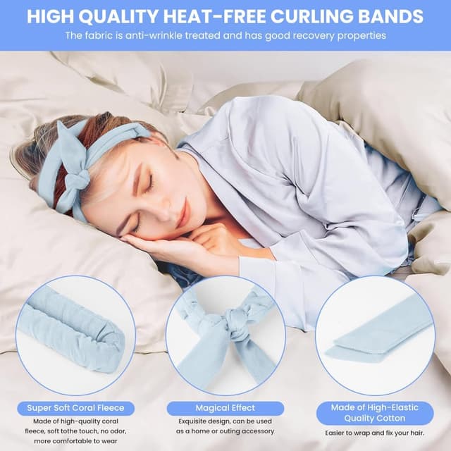 Detalle de BUTBU Bigodino Fascia 160 cm per boccoli