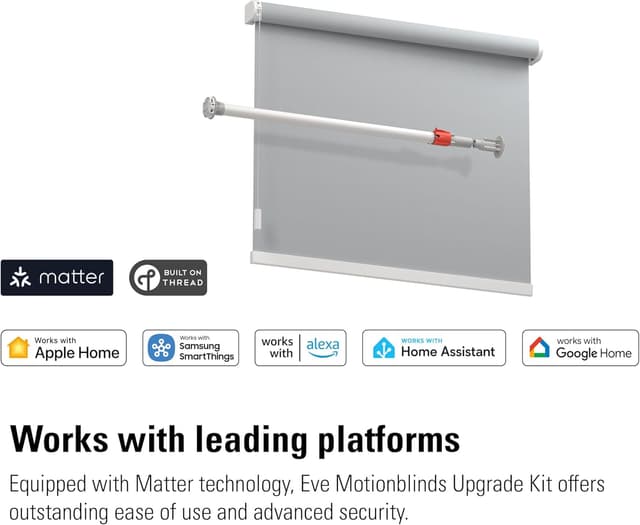 Detalle 2 de EVE Motionblinds Kit para estores 38–51 mm