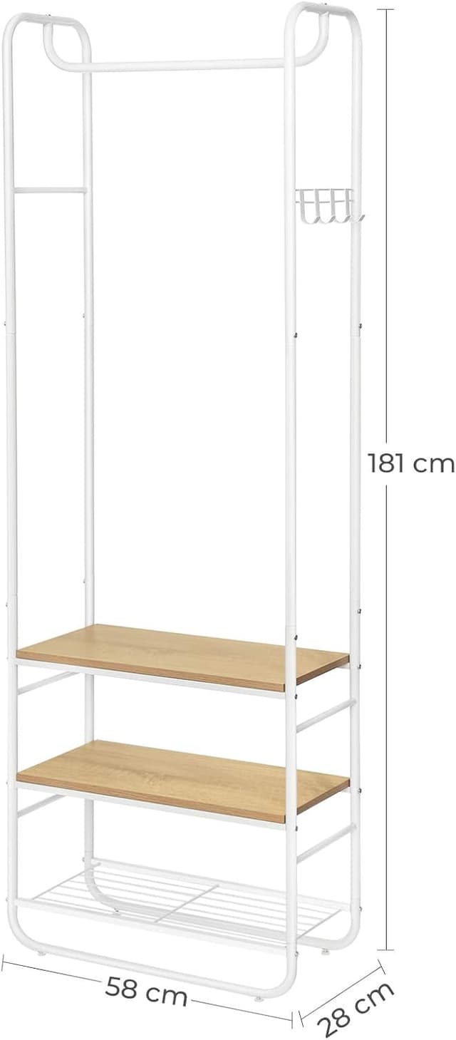 Thumbnail 5 de VASAGLE HSR81WN appendiabiti 181 cm