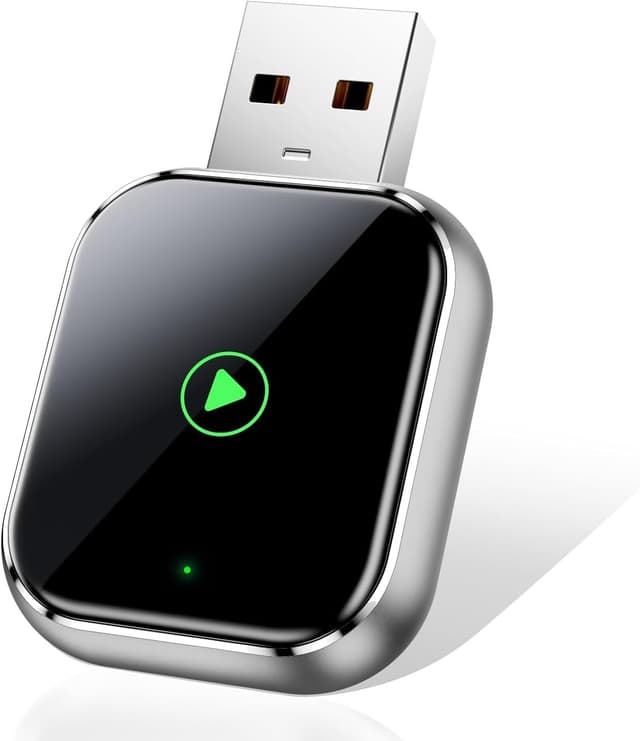 Detalle de Mini Wireless CarPlay Adapter mit Auto-GPS-Navigation: kabelgebundenes CarPlay auf kabellos umstellen