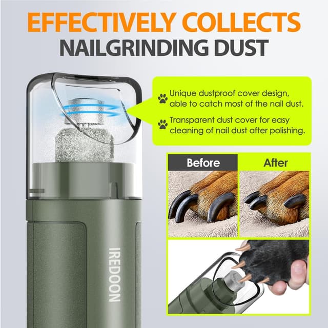 Thumbnail 2 de IREDOON Profi Krallenschleifer für Hunde