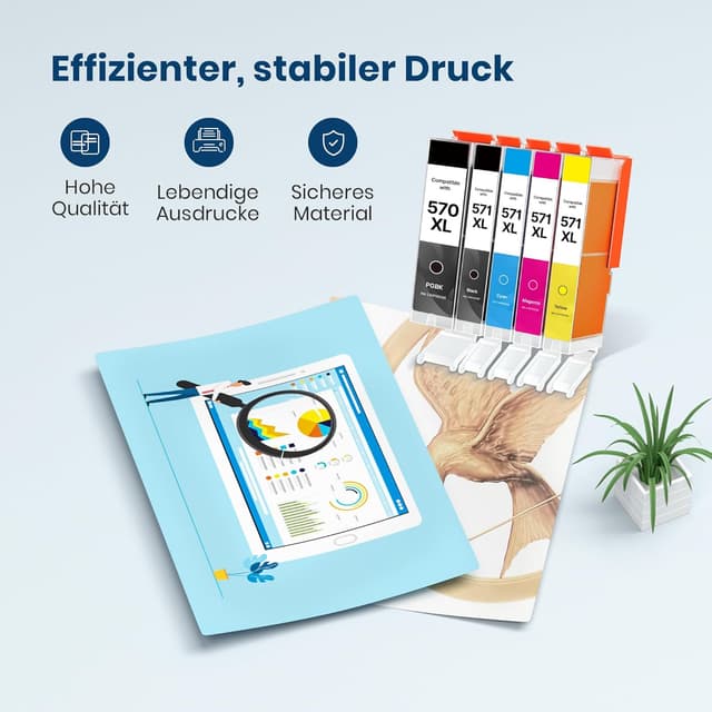 Thumbnail 4 de Washope 570XL 571XL 15er-Pack Druckerpatronen 🖨