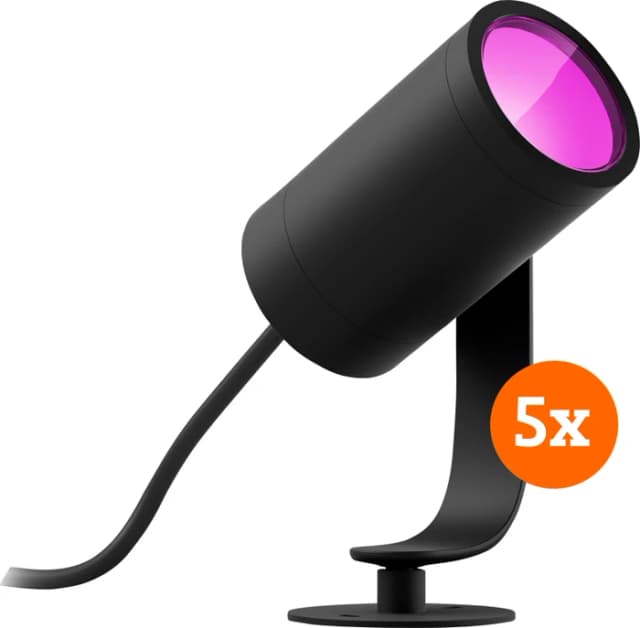 Thumbnail 23 de Philips Hue Lily White and Color 5er-Pack