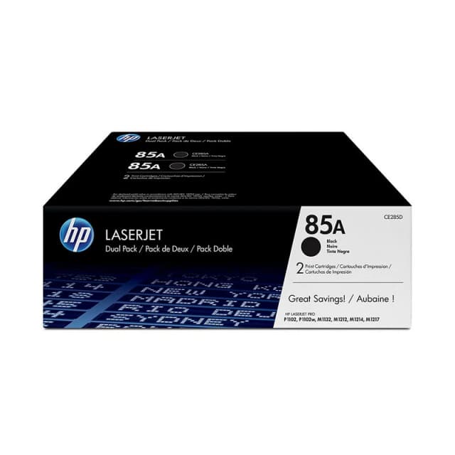 Detalle de HP 85A Pack Ahorro Tóner Original Laserjet Negro