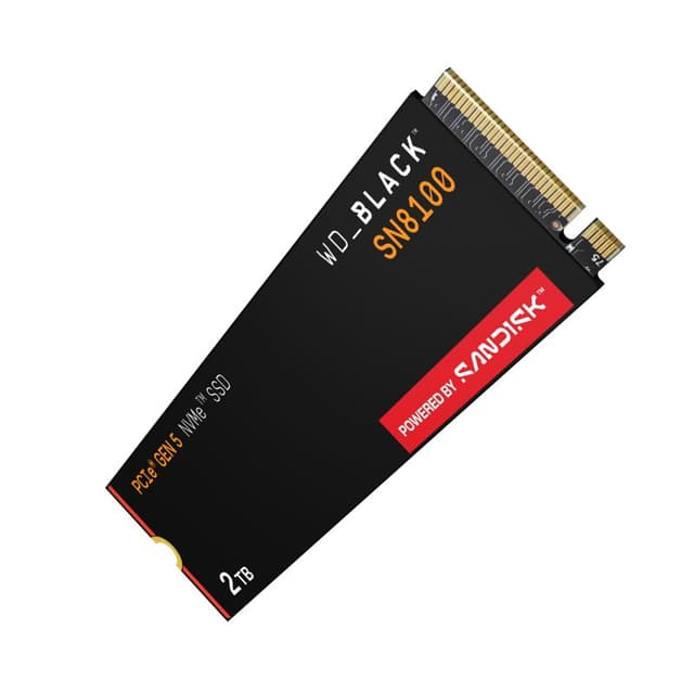 Detalle 1 de Sandisk WD Black SN8100 2TB SSD con 14 900 MB/s