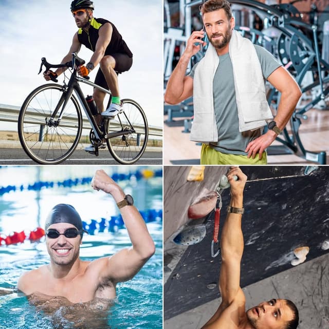 Thumbnail 6 de EKINGEEK replacement nylon watch strap for Garmin Instinct/Instinct 2 45mm (Instinct 3 compatible) — rugged, quick-drying