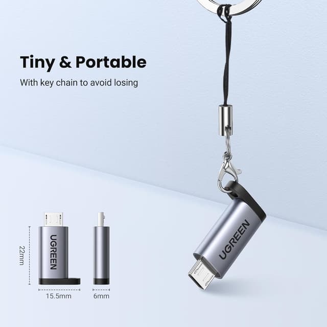 Thumbnail 5 de UGREEN Micro USB to USB‑C Adapter, 2 pack