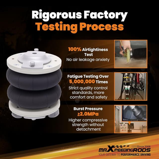 Detalle de maXpeedingrods Air Suspension Spring Bag for Fiat Ducato, Peugeot Boxer & Citroen Relay/Jumper