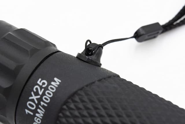 Detalle de Technaxx TX-176 Monokular 10x25 – kompakt für Wandern, Jagd und Vogelbeobachtung