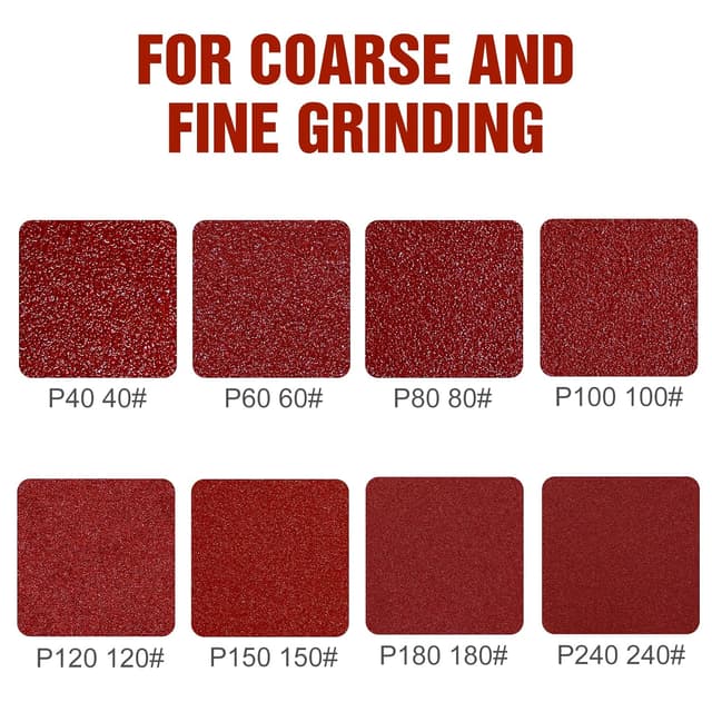 Detalle de KONGMING 25 Pack 225mm Sanding Discs (Grit 60) for Drywall Sanders