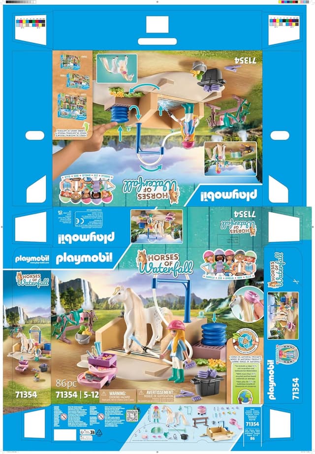 Thumbnail 8 de PLAYMOBIL Horses of Waterfall 71354: Diversión y Aventura 🐴