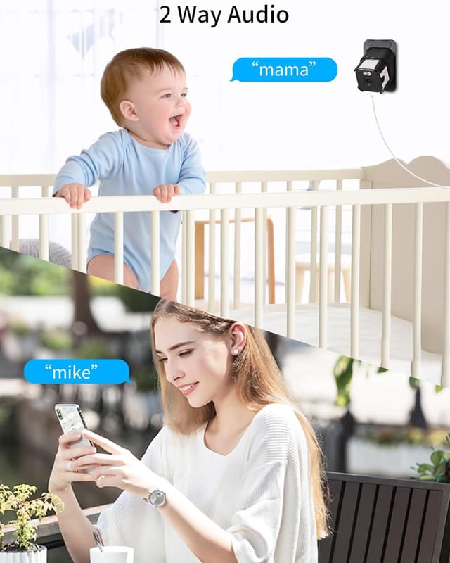 Detalle de WeChip 3MP 2K Window Camera — indoor security