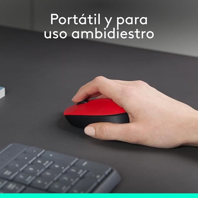 Detalle de Logitech M171 Ratón inalámbrico 2,4 GHz con receptor USB