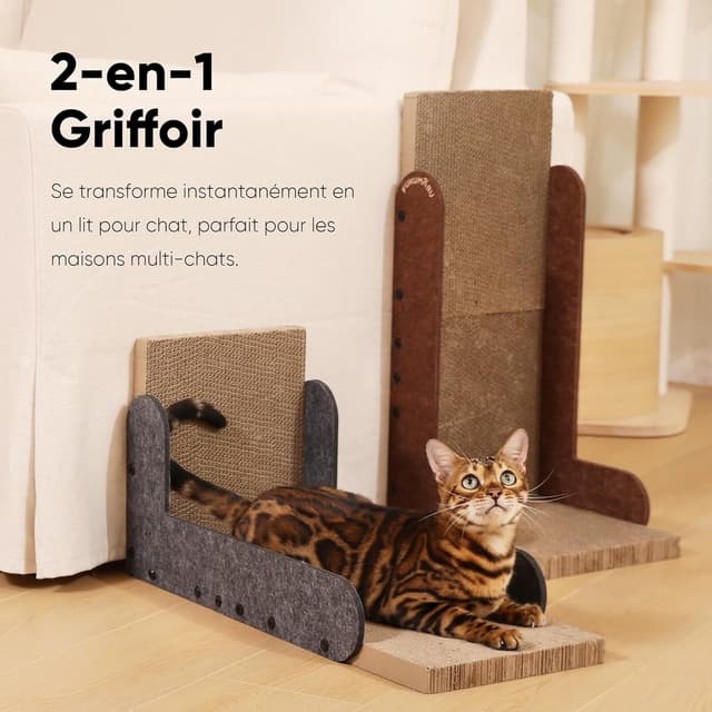 Thumbnail 4 de FUKUMARU Griffoir pour Chat L 68 cm 🐱