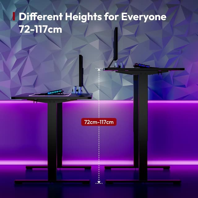 Detalle 2 de SANODESK Scrivania Gaming 160x60 elettrica