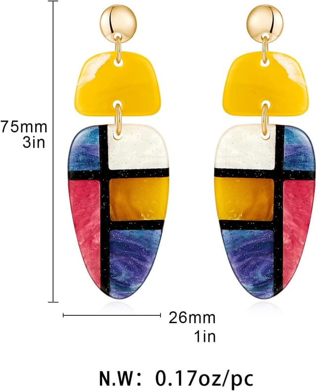 Thumbnail 5 de LILIE&WHITE Orecchini Pendenti Colorati