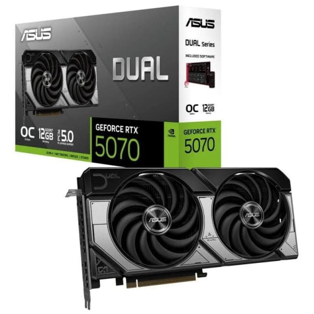 Imagen de ASUS Dual GeForce RTX 5070 tarjeta gráfica 12GB en OfertitasTOP