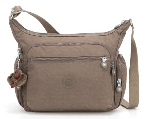 Detalle de Kipling Gabbie Bolso bandolera True Beige