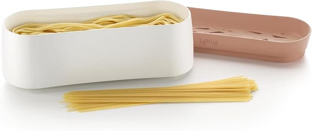 Detalle de Lékué Quick Pasta: Recipiente Terracotta para Cocinar Pasta 🍝