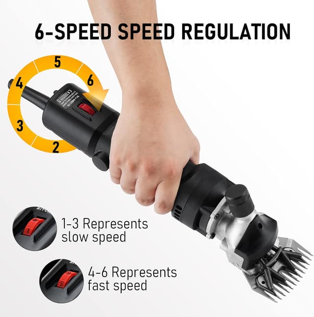 Detalle de GDJOB Elektrische Schafschere 690 W