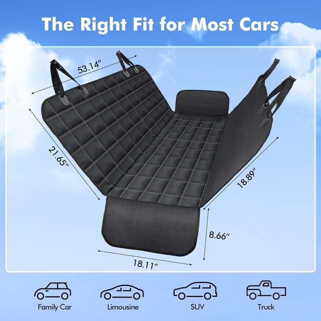 Thumbnail 2 de Hundedecke Auto Rückbank 148×135 cm