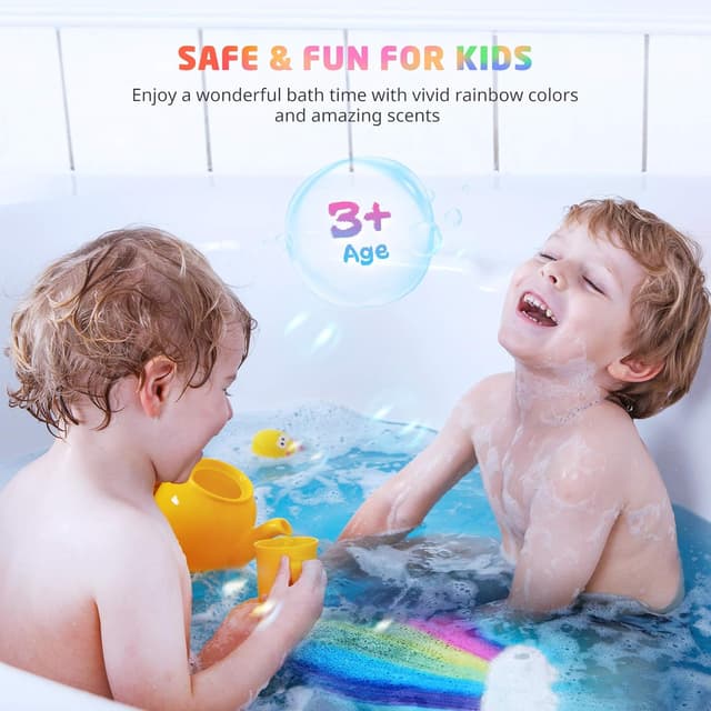 Thumbnail 3 de Elfinbay Rainbow Cloud Bath Bomb Gift Set