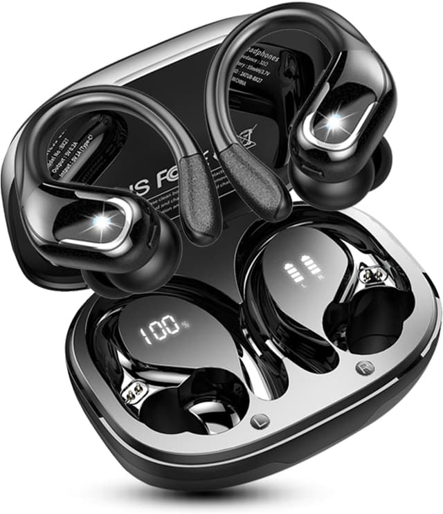 Detalle de Rulefiss 75H Wireless earbuds with ANC and 75h battery