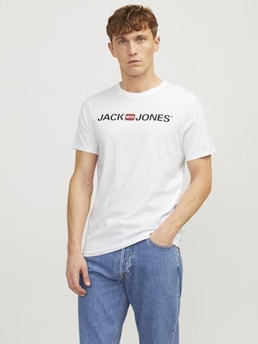 Detalle 2 de JACK & JONES Jjecorp 3pk Camisetas Básicas