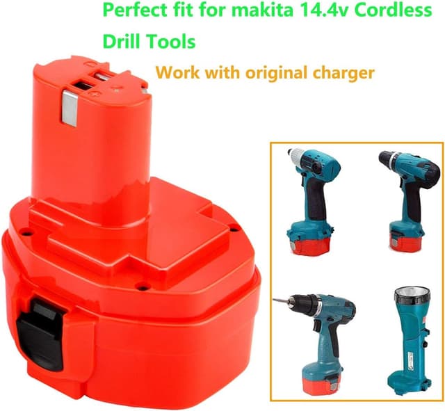Thumbnail 6 de Shentec PA14 14.4V 4800mAh batterie per Makita