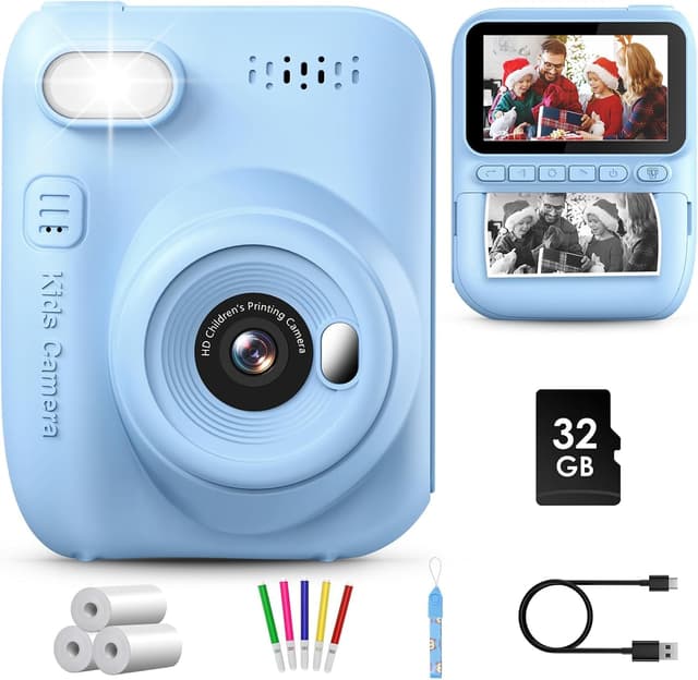Detalle de GREENKINDER Kids Camera 1080P with 3.0" screen