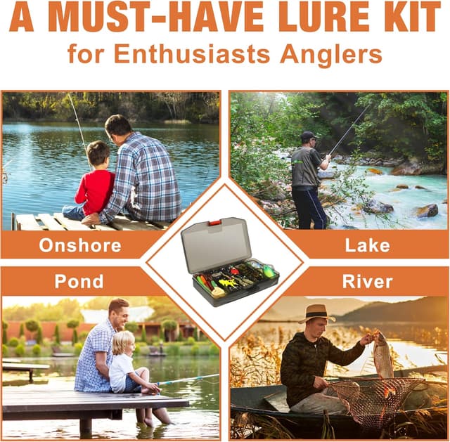 Detalle de Kit de leurres de pêche TRUSCEND 110