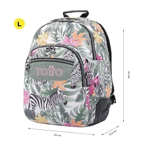 Thumbnail 1 de TOTTO Mochila escolar keyword TAMAÑO ESTÁNDAR