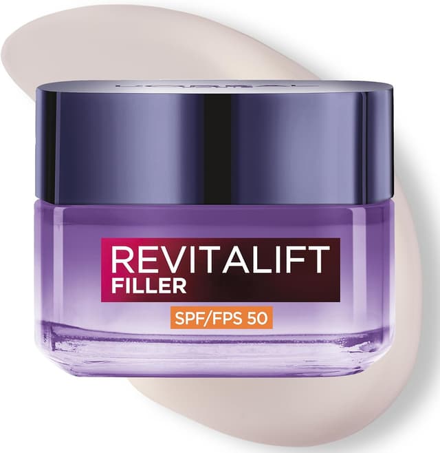 Imagen de L'Oréal Paris Revitalift Filler SPF 50 ✨ Anti-edad y Ácido Hialurónico en OfertitasTOP