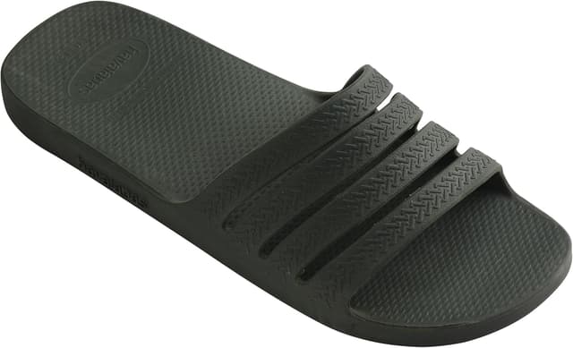Detalle de Havaianas Slide Stradi – sandales enfant unisex en vert olive