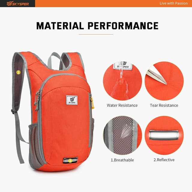 Detalle 2 de SKYSPER Small Daypack 10L foldable backpack