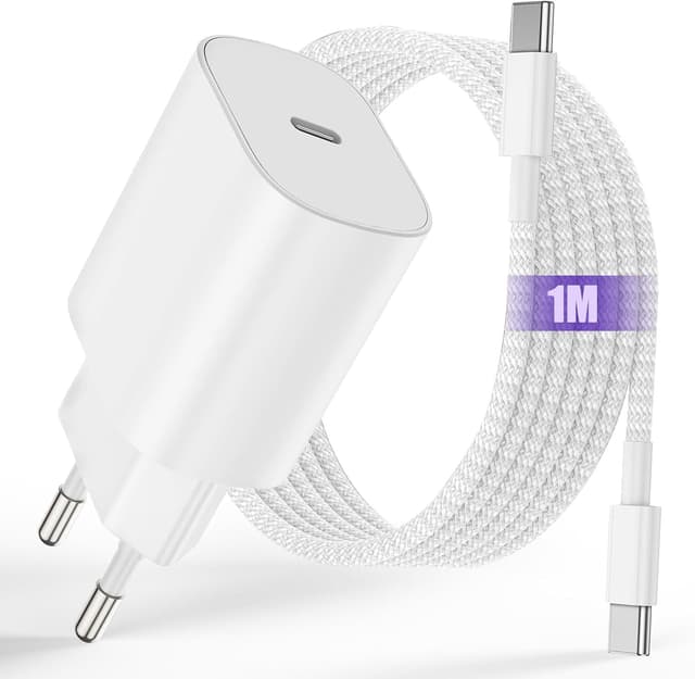 Detalle de iPad Ladegerät mit Kabel Original 25W USB-C Netzteil