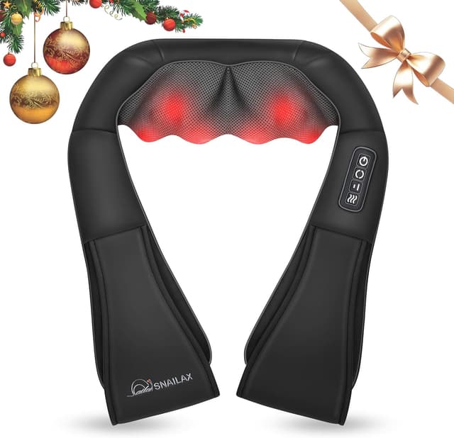 Imagen de Snailax Shiatsu Back Massager with Heat ⚙ en OfertitasTOP