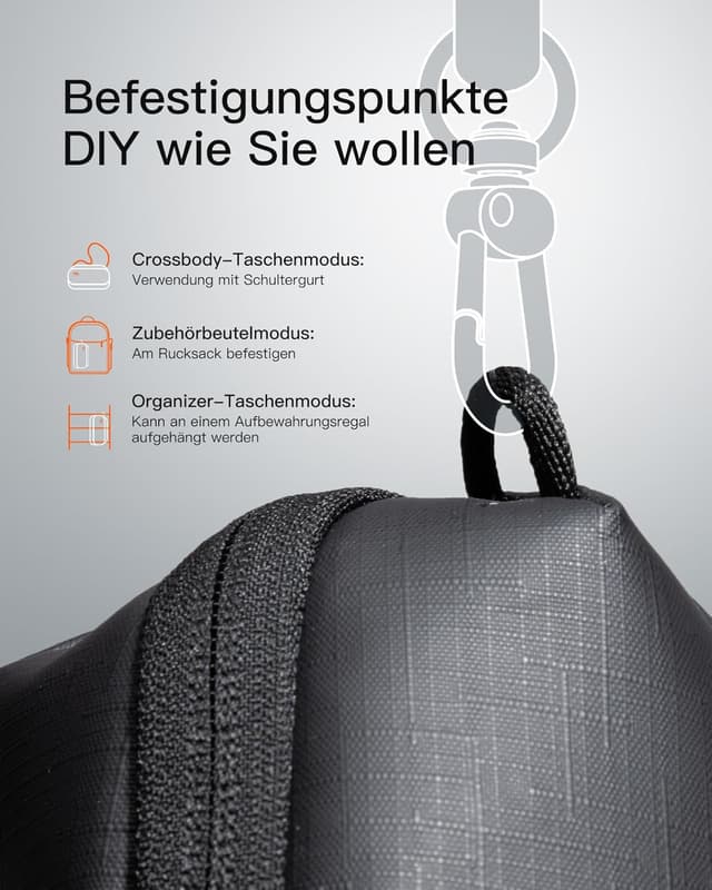 Thumbnail 2 de Inateck Portabler Kabeltasche 2 L