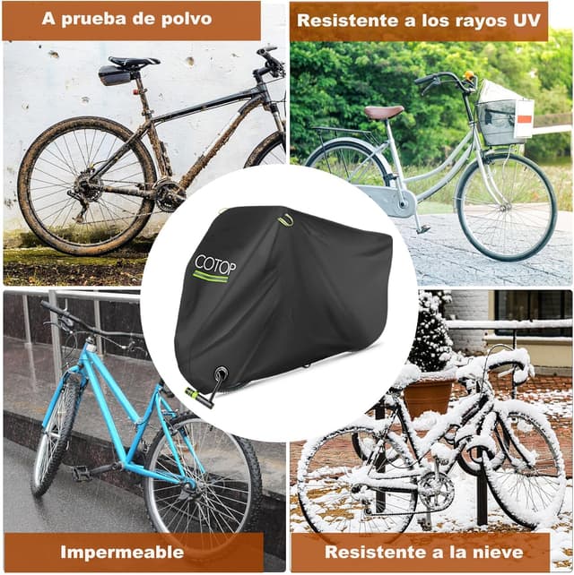 Thumbnail 5 de COTOP Funda para Bicicleta 200x80x110 cm impermeable