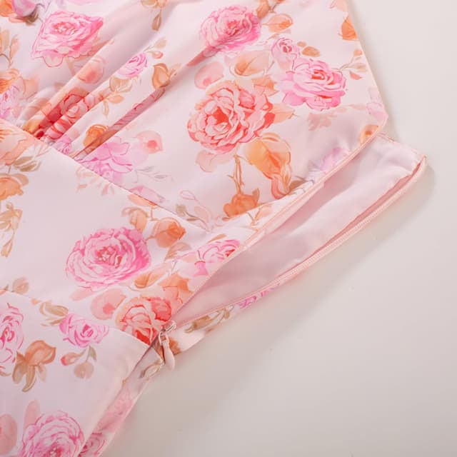 Thumbnail 3 de Belle Poque Abito Midi Collo Quadrato senza Maniche 👗