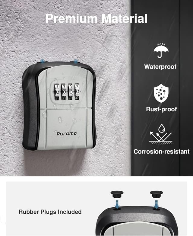 Thumbnail 4 de Puroma Key Lock Box 4-digit ๐