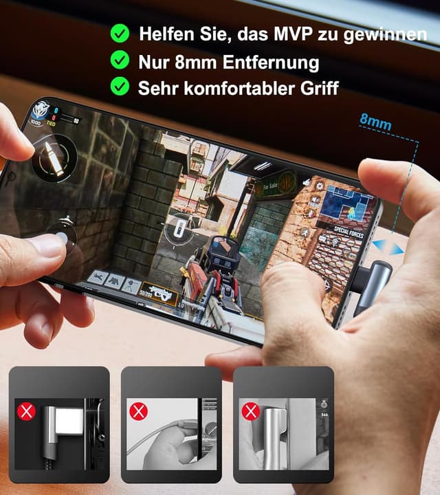 Thumbnail 5 de USB C Kabel 3.1A 3M Schnellladung