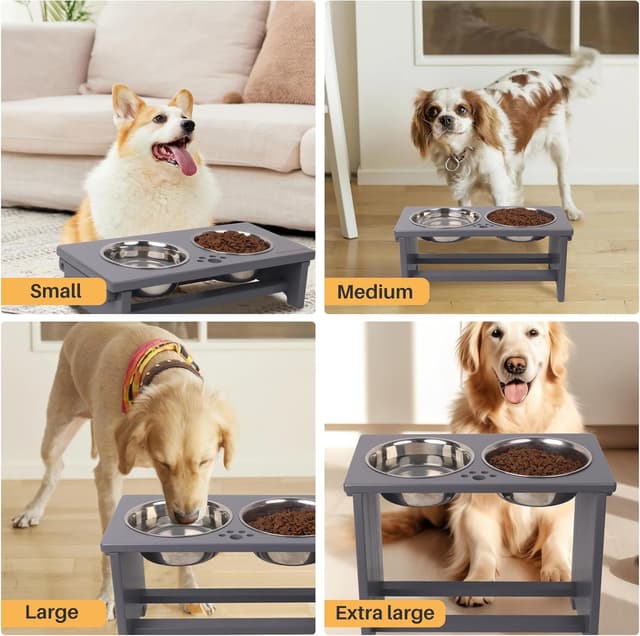 Thumbnail 5 de Nothing burger Erhöhte Hundenäpfe für große Hunde