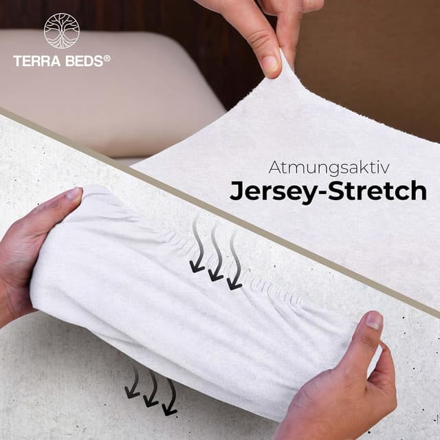 Detalle de Terra Beds Premium Spannbettlaken 60x120