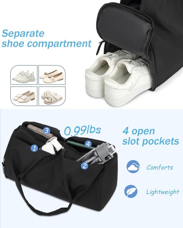 Detalle 2 de BlesMaller Sporttasche 48 x 20 x 27 cm