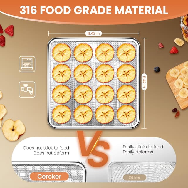 Thumbnail 1 de Cercker Food-Dehydrator 12 Trays 800W
