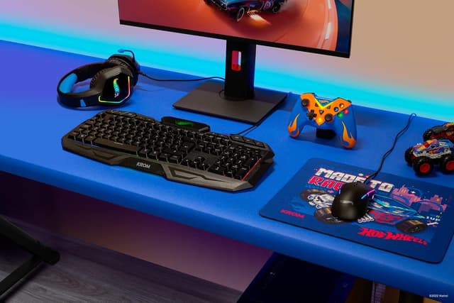 Thumbnail 6 de KROM BARBIE KANDY clavier membrana LED azerty rose