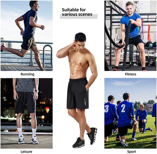 Detalle 2 de BENNALD pantaloncini sportivi traspiranti